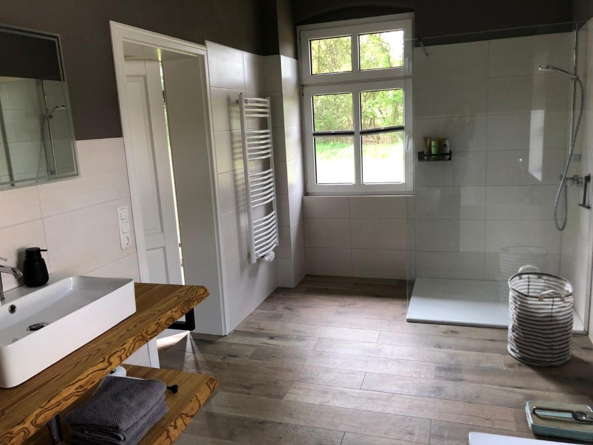 Ferienwohnung Am Rathsburgsee Gramzow Exterior foto