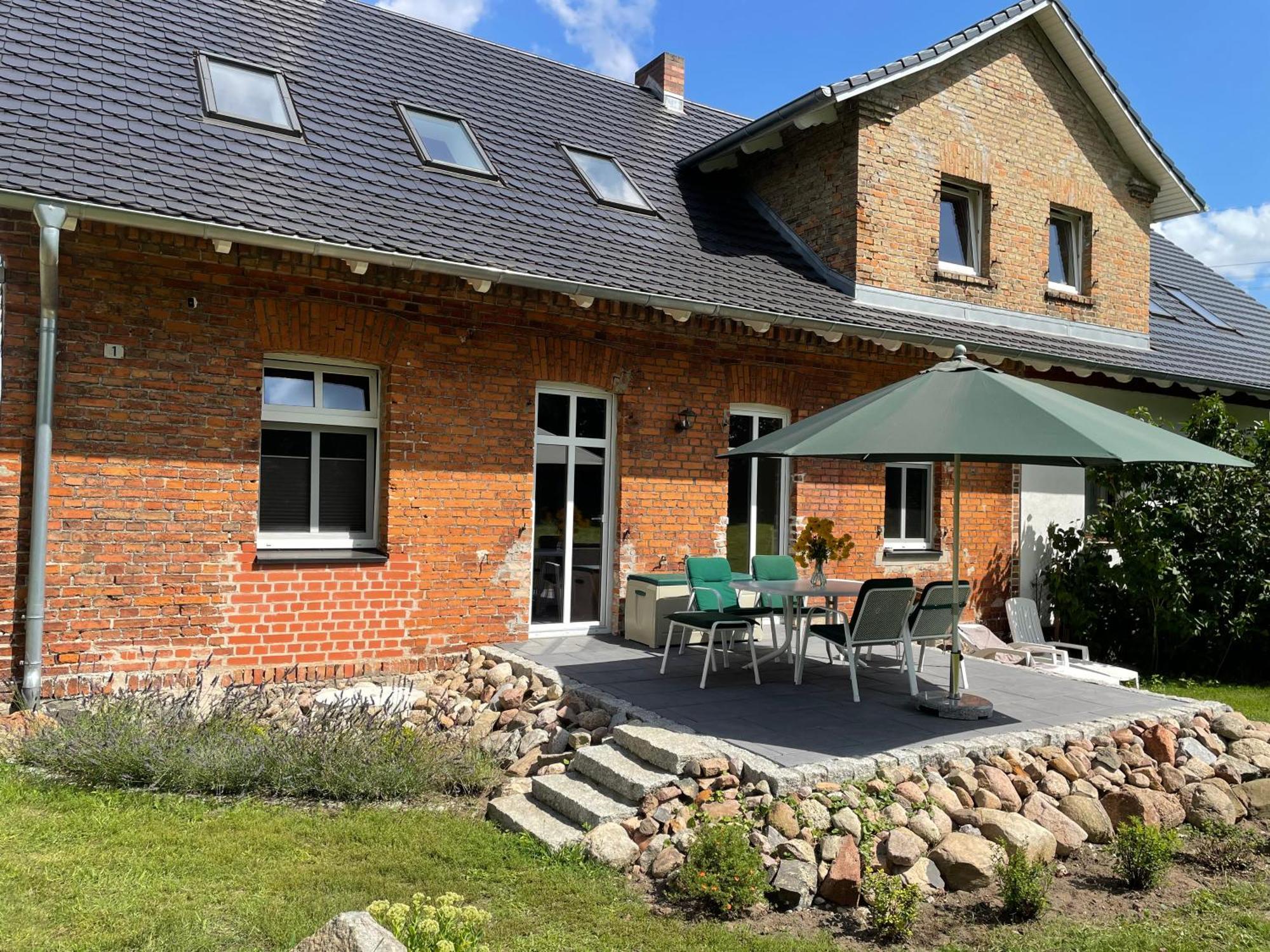 Ferienwohnung Am Rathsburgsee Gramzow Exterior foto